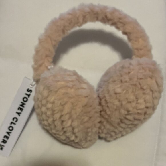 Stoney Clover Lane Pink Heart Earmuffs - NWT